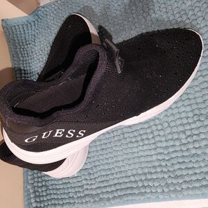 GUESS Women's Black Slip-On Sneakers